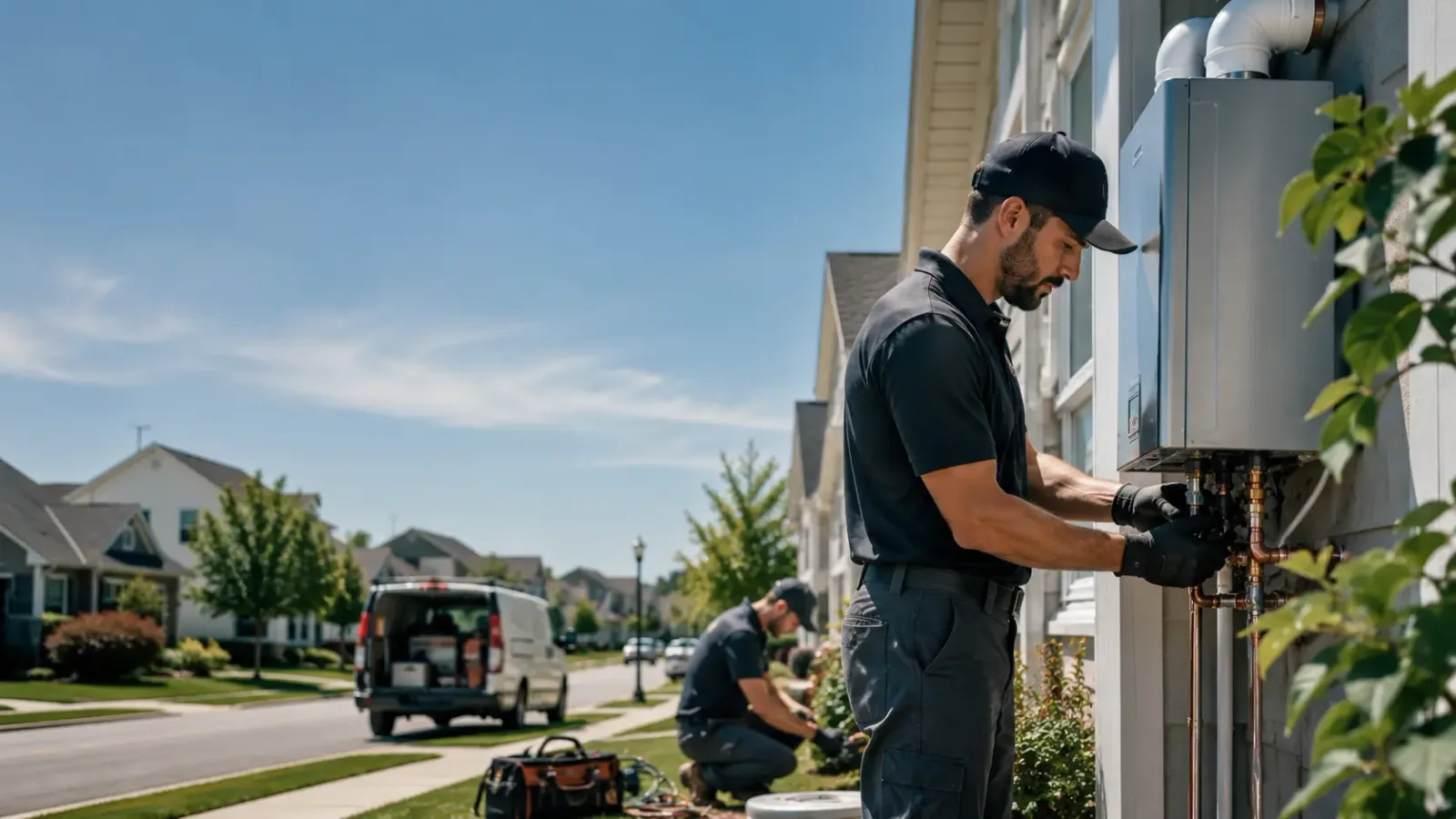 Tankless Water Heater Installation in Wickett, TX